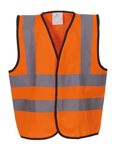 Y-HVW100CH-Gilet 2 betb de haute visibilité Enfant (HVW100CH)